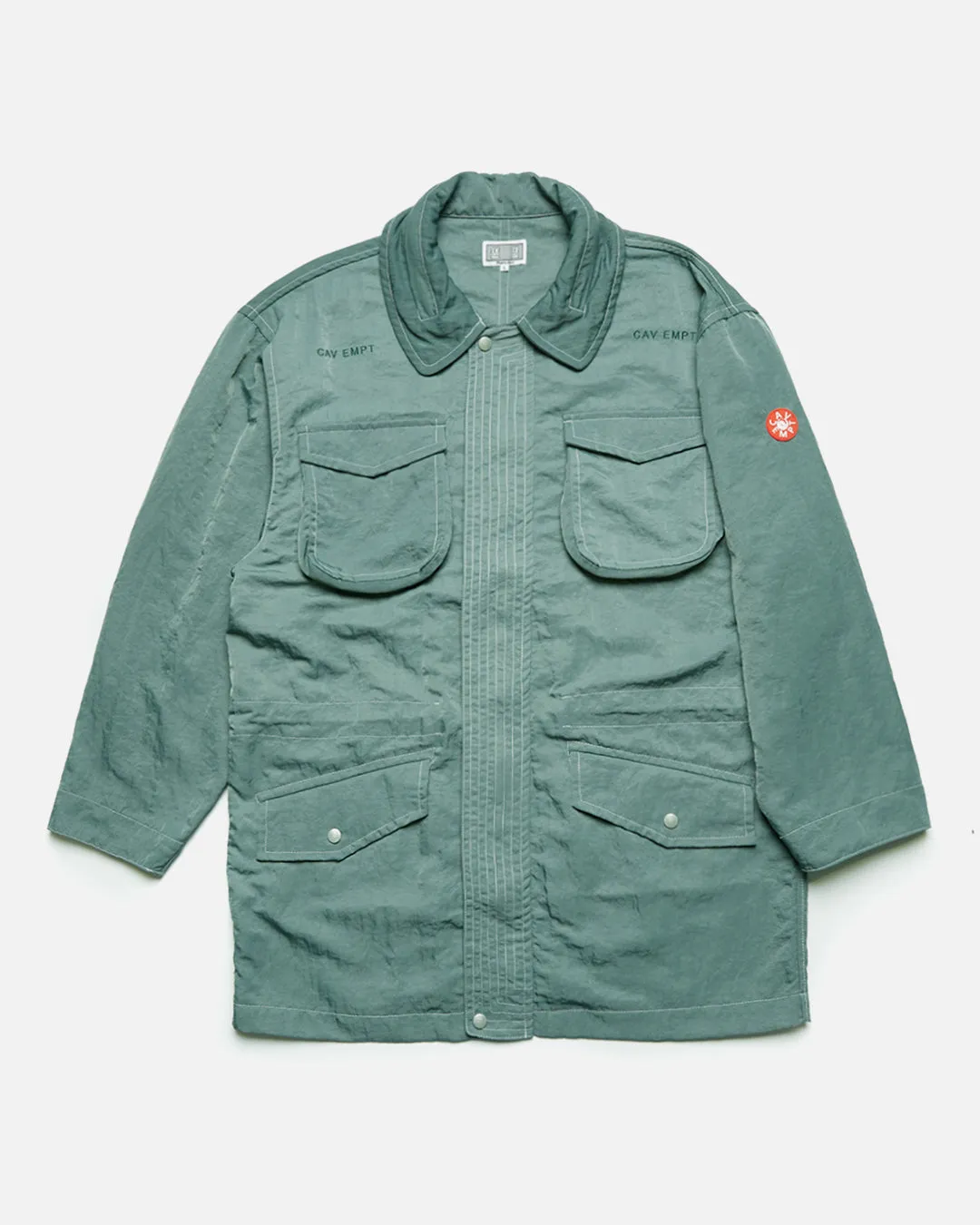 Nylon Field Coat - Green