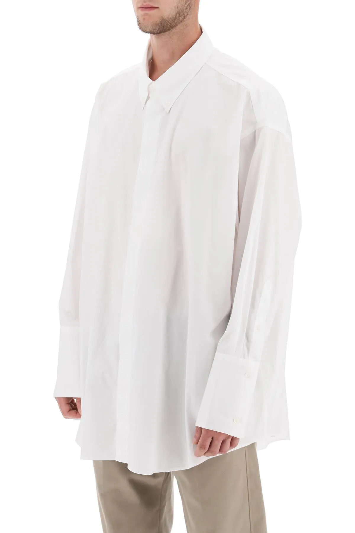 Oversized Poplin Shirt