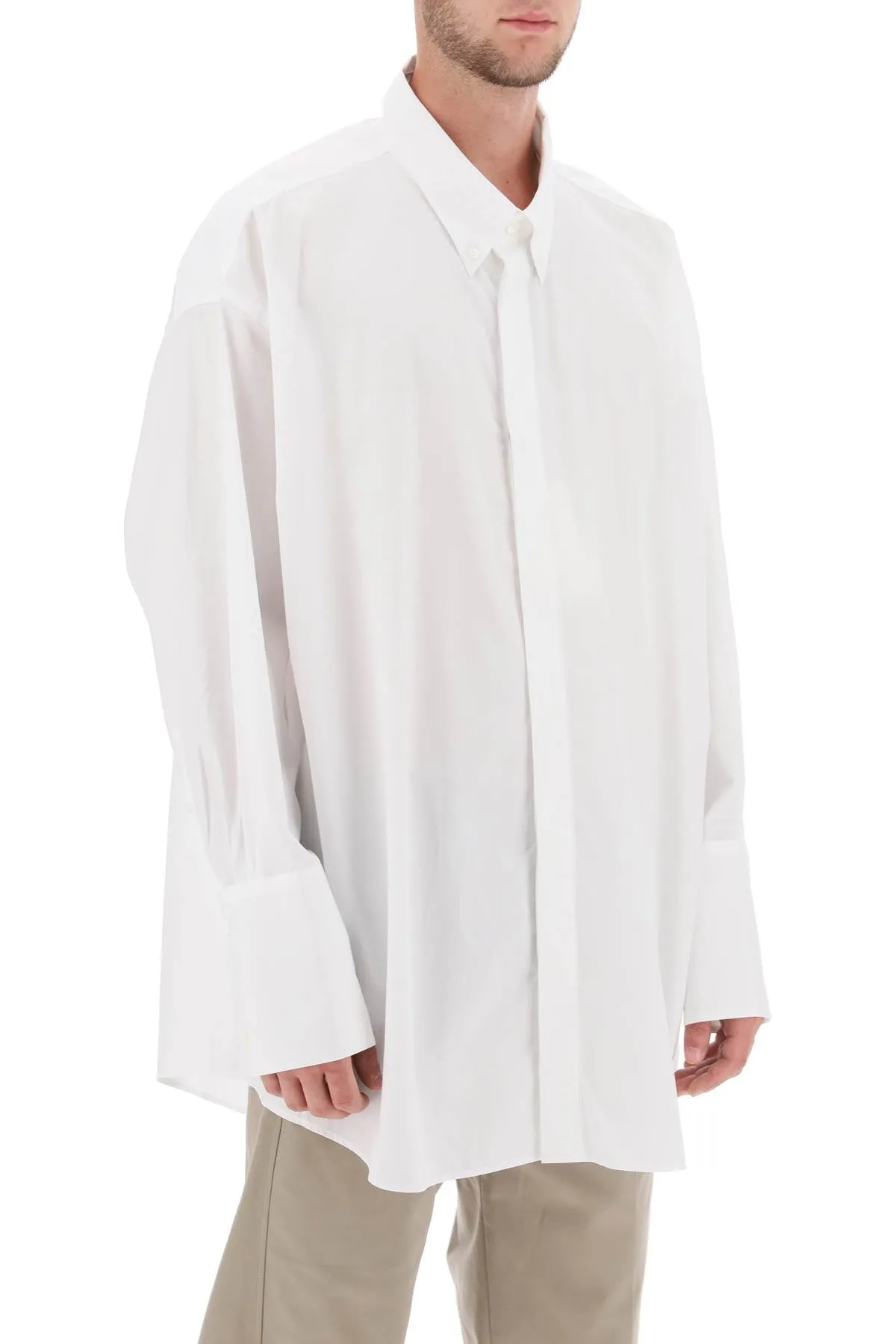 Oversized Poplin Shirt