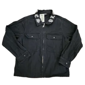 Pleasures - Black Denim Jacket - Size Large