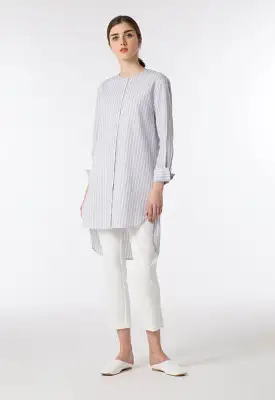 Poplin Stripe Shirt