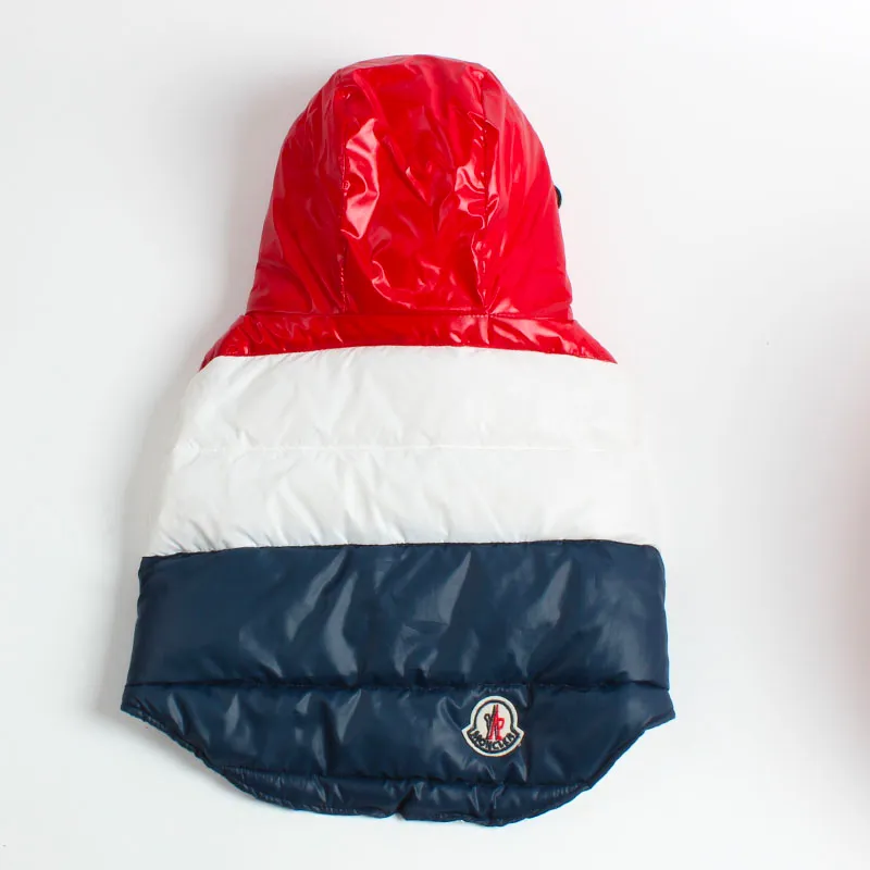 Premium Moncler Inspired Hooded Puffer Vest for Dogs | Petiboo