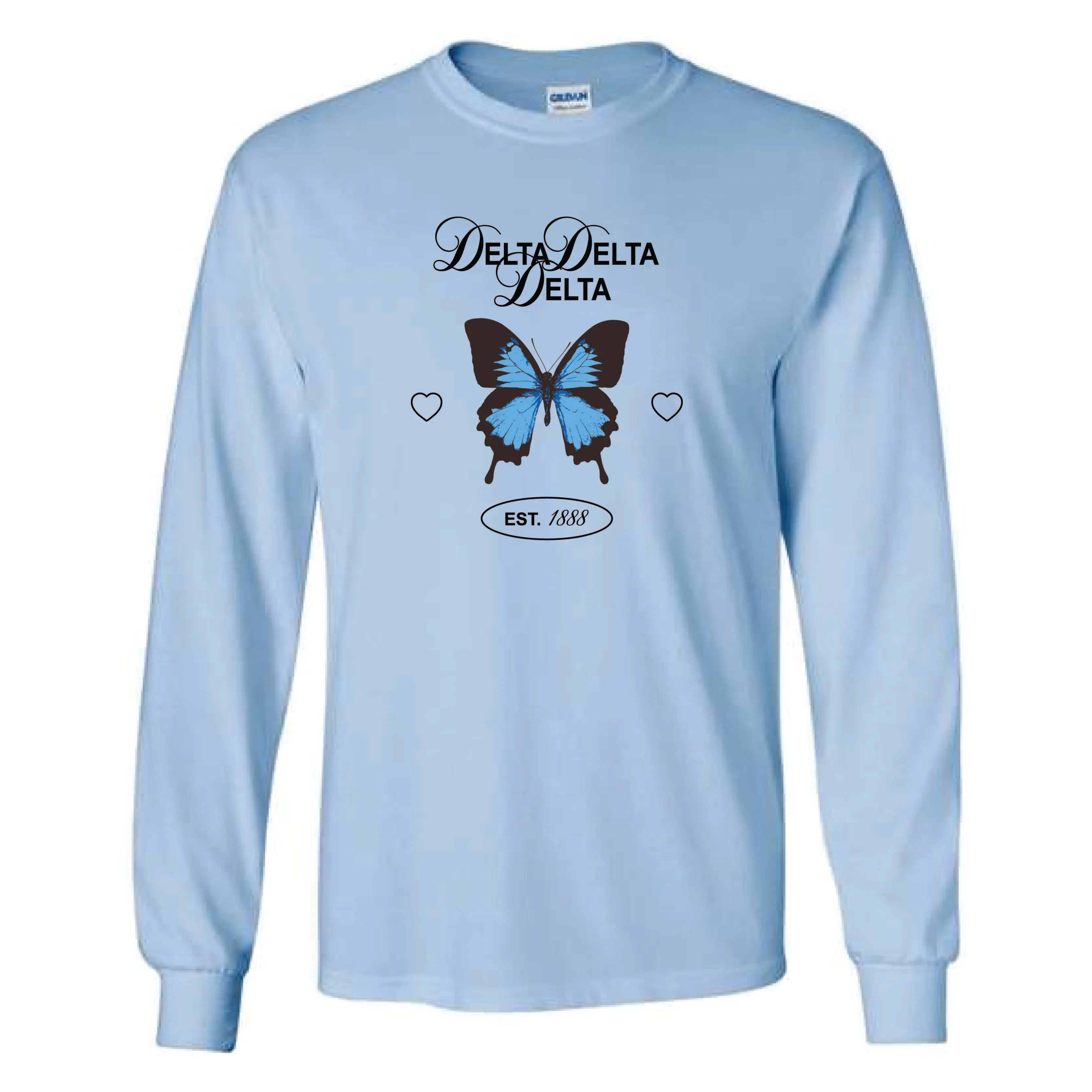 Printed Y2K Butterfly Design - DTG