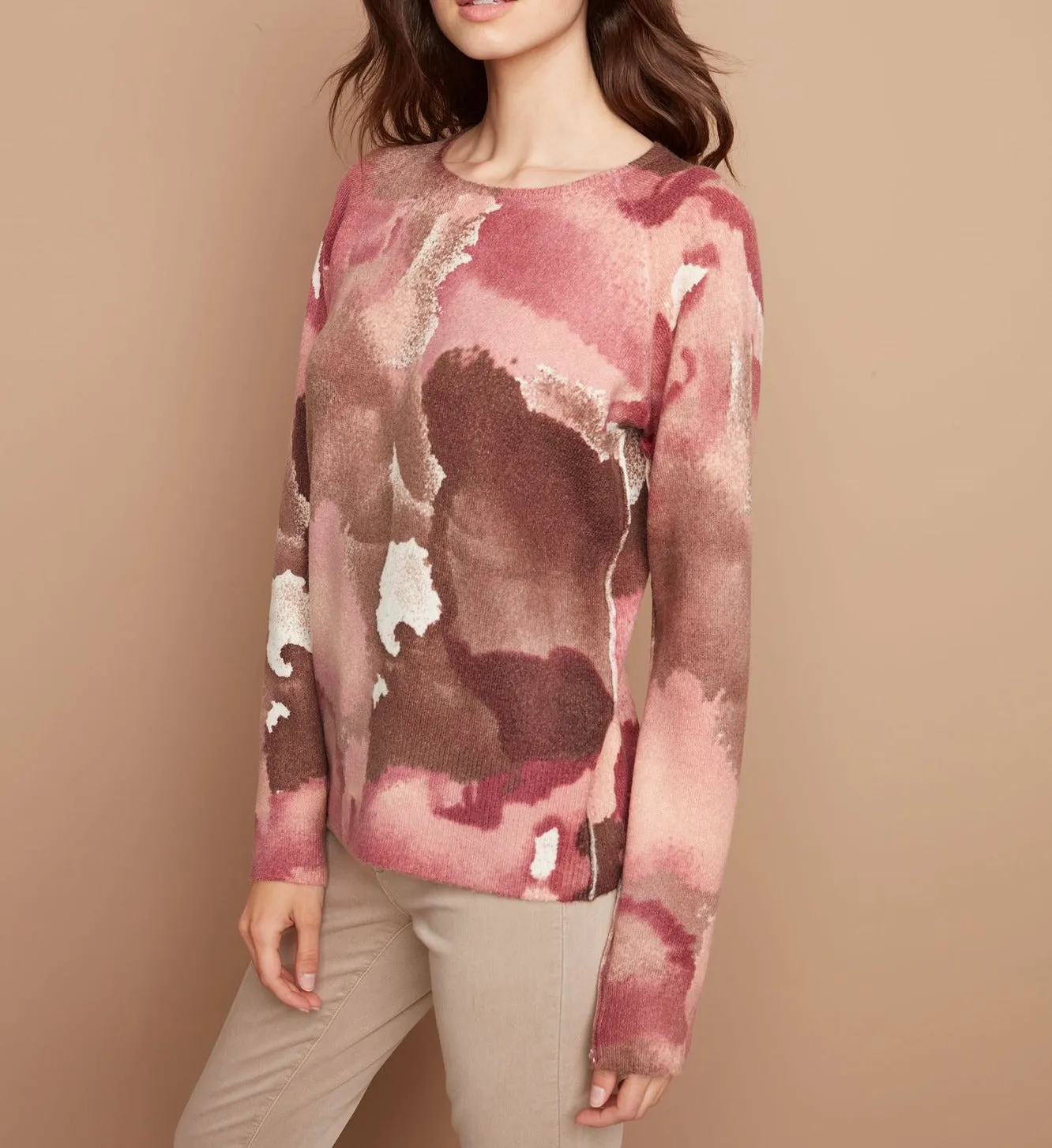 Reversible Printed Sweater