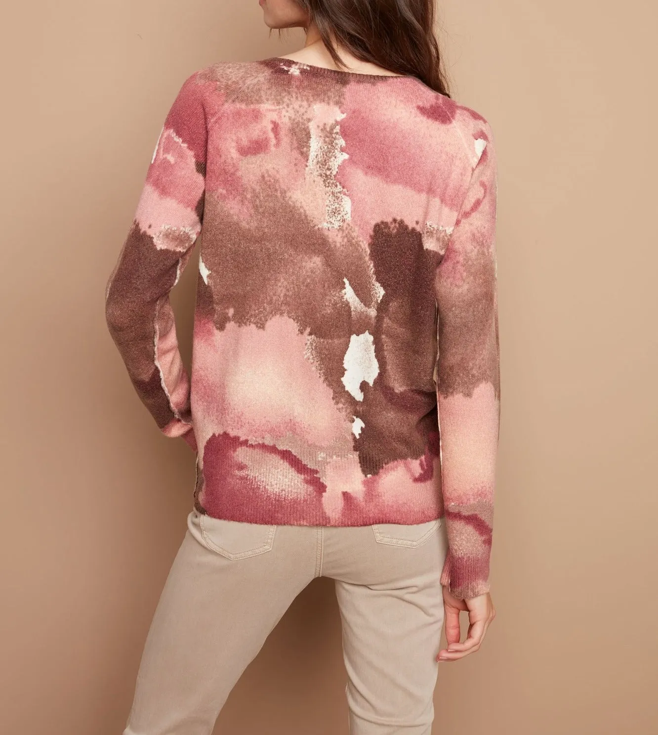 Reversible Printed Sweater