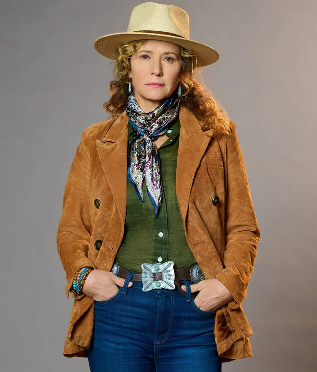 Ride Isabel McMurray Nancy Coat - Nancy Suede Brown Coat