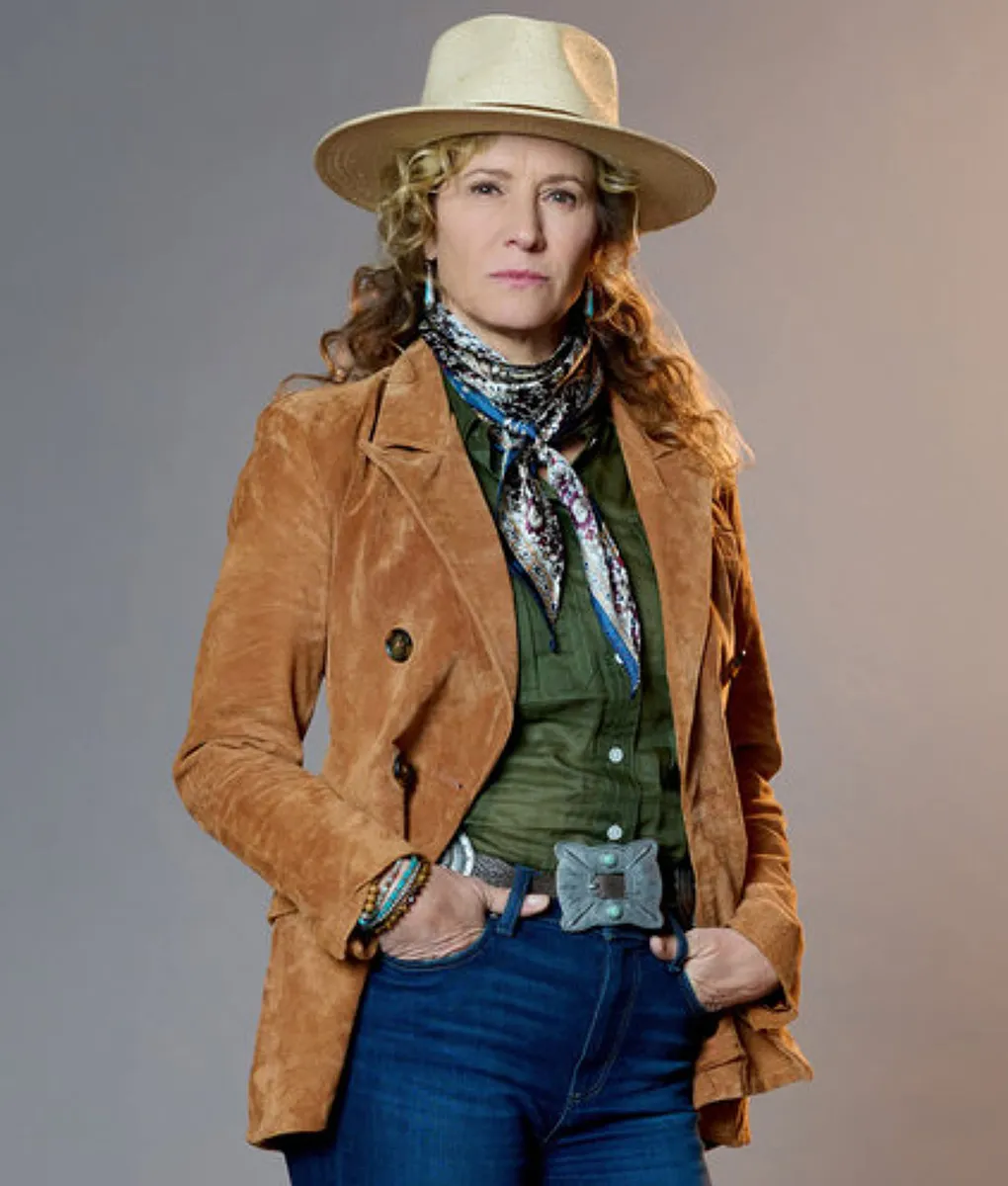 Ride Isabel McMurray Nancy Coat - Nancy Suede Brown Coat