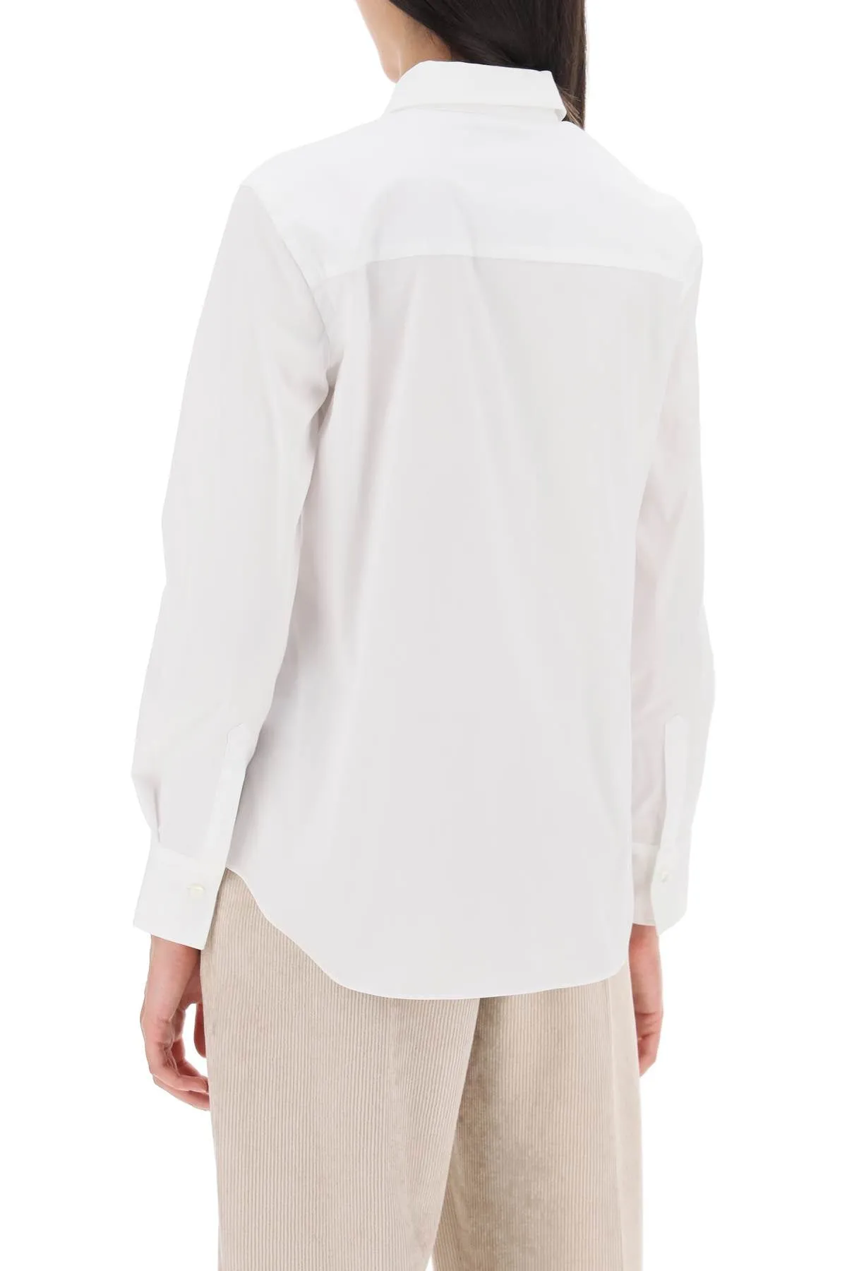 Shirt In Cotton Poplin