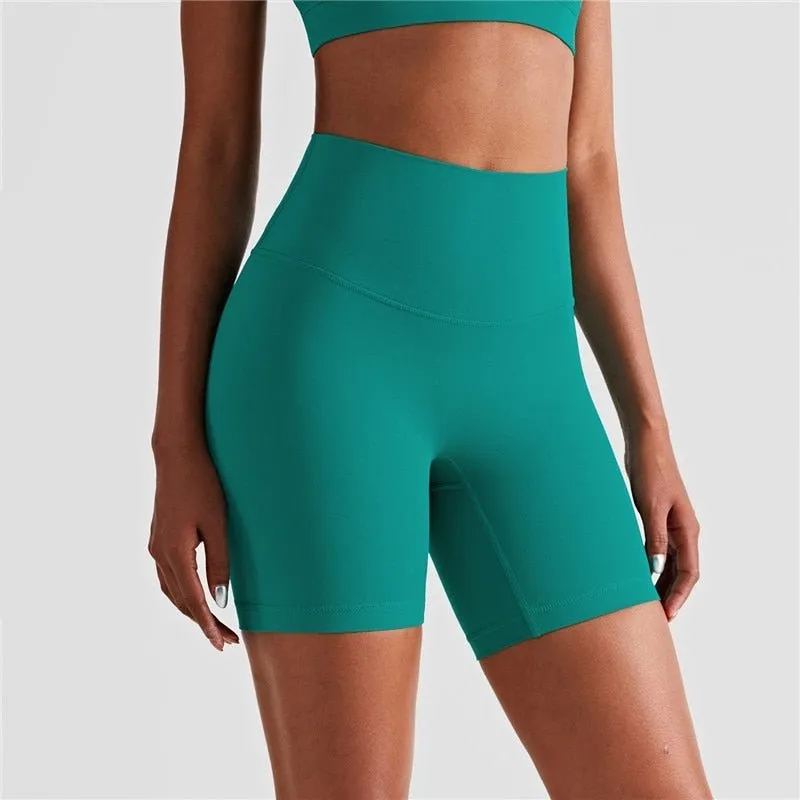 Short de sport / yoga à taille haute et élastique Dahnvi - Fitness series 2