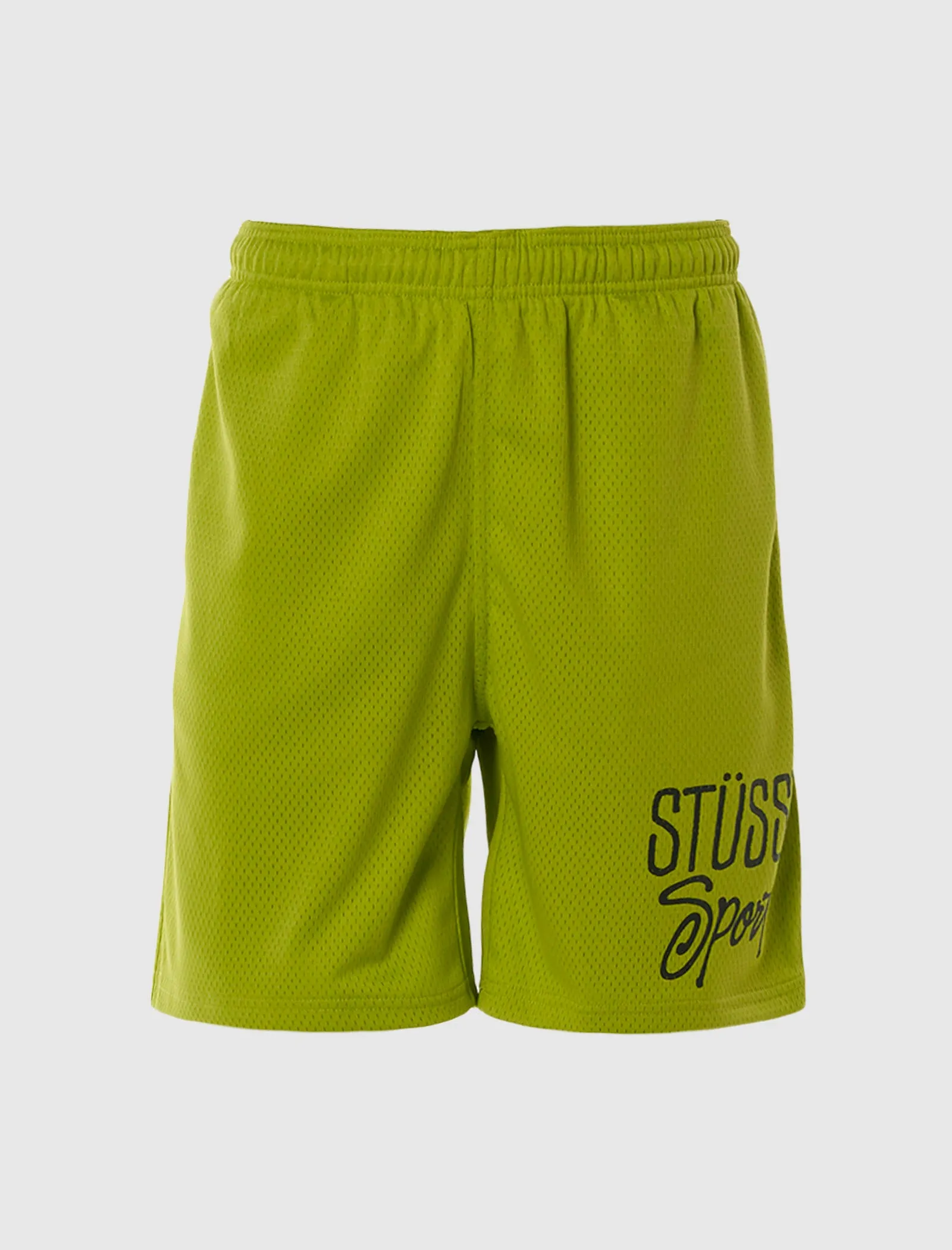 STUSSY MESH SPORT SHORT   LIME