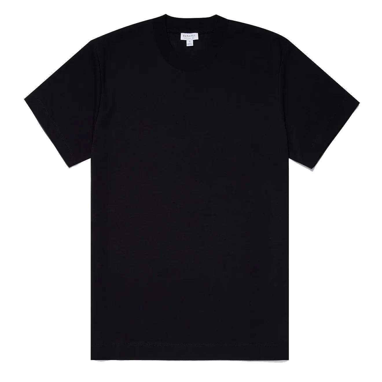 Sunspel Relaxed Fit Heavyweight T-Shirt Black