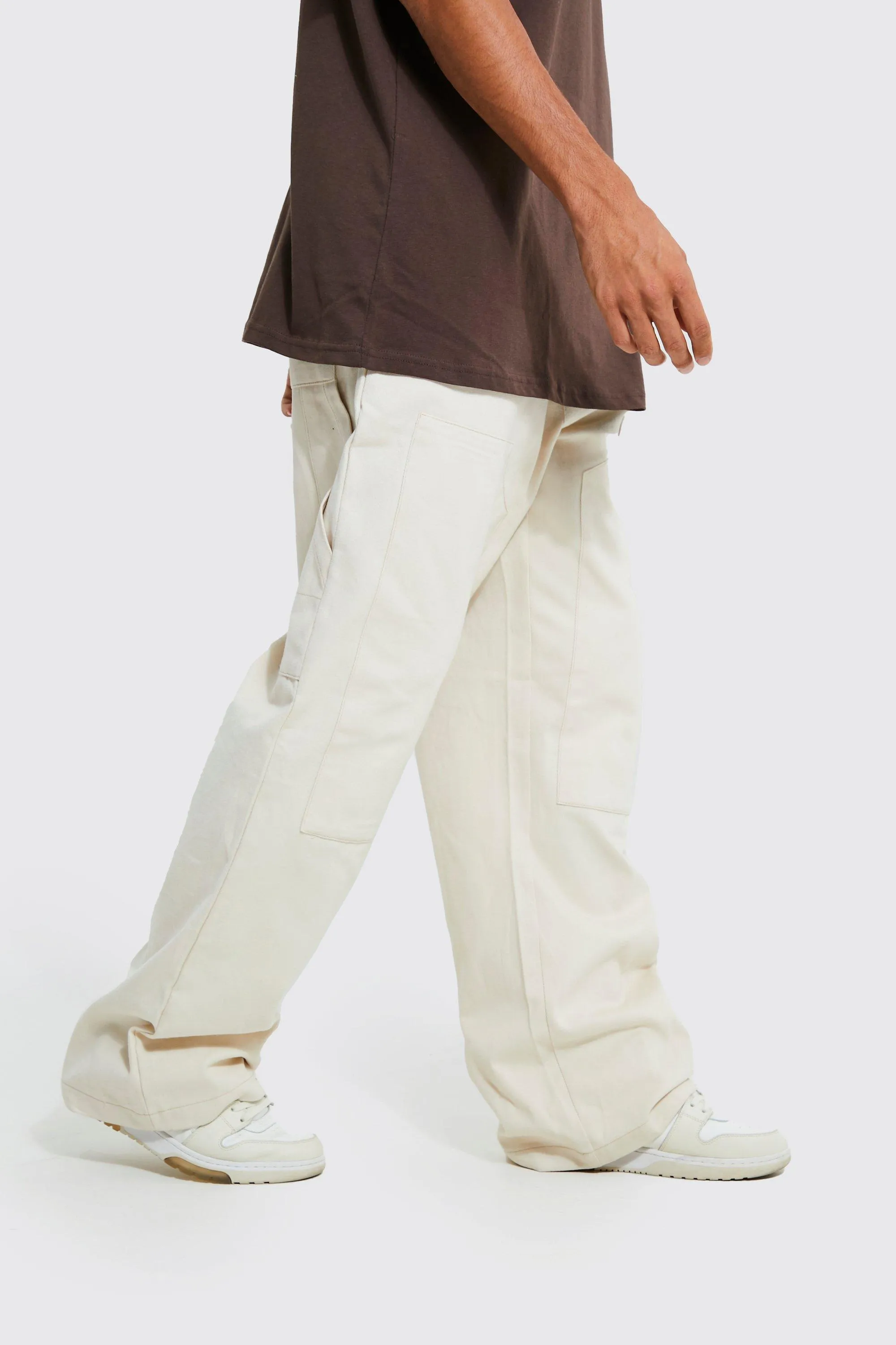 Tall Baggy Fit Heavyweight Worker Trousers