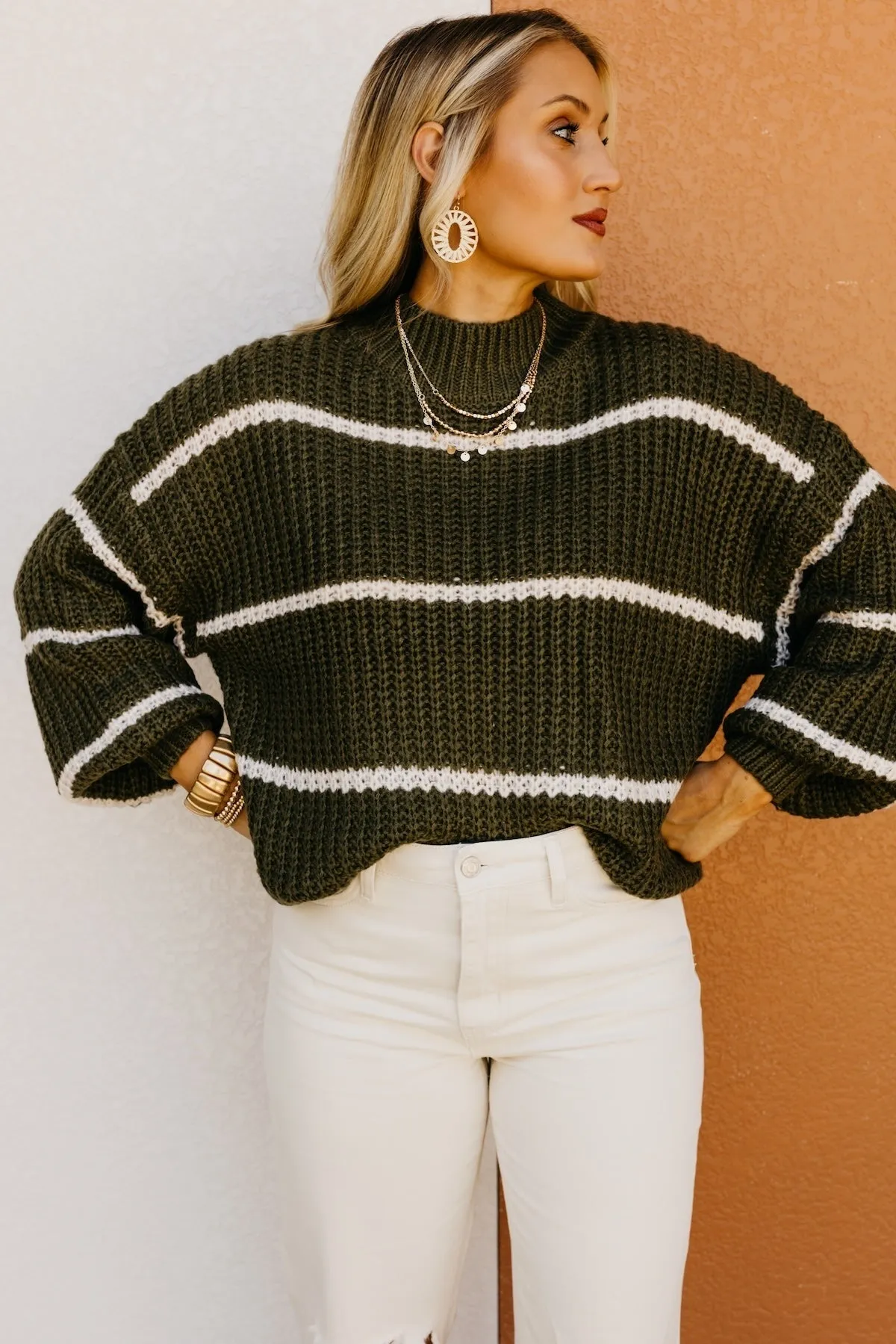 The Aliana Striped Sweater