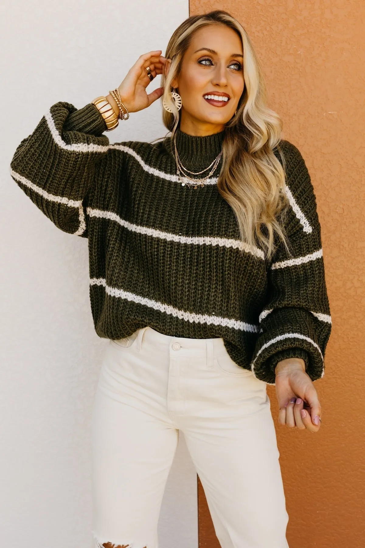 The Aliana Striped Sweater