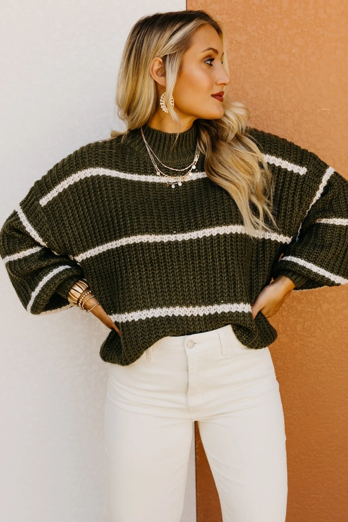 The Aliana Striped Sweater