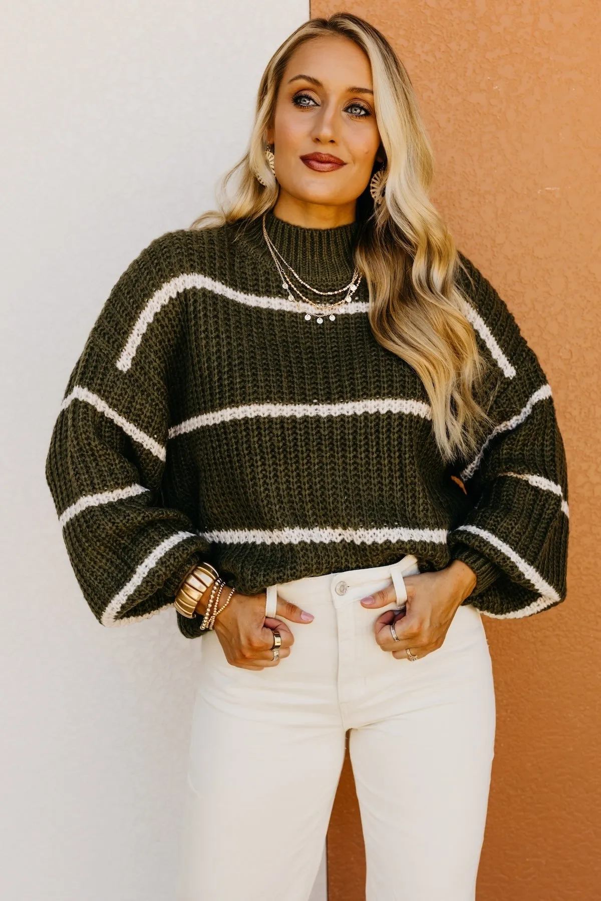 The Aliana Striped Sweater