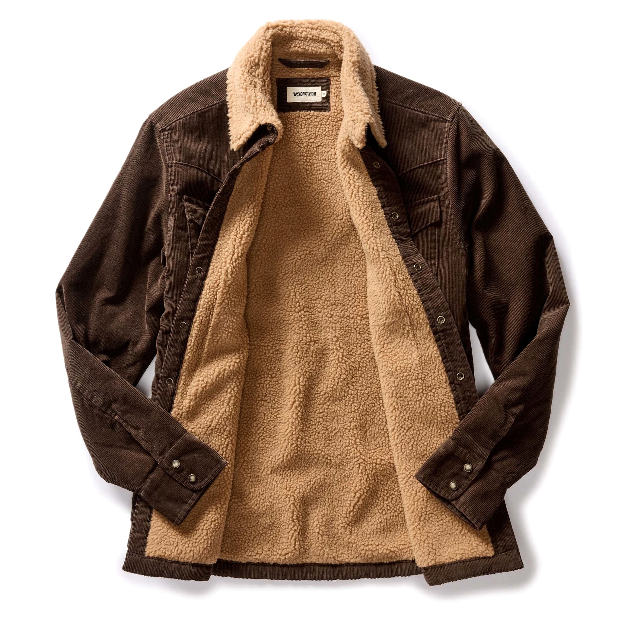 The Western Shirt Jacket in Soil Corduroy