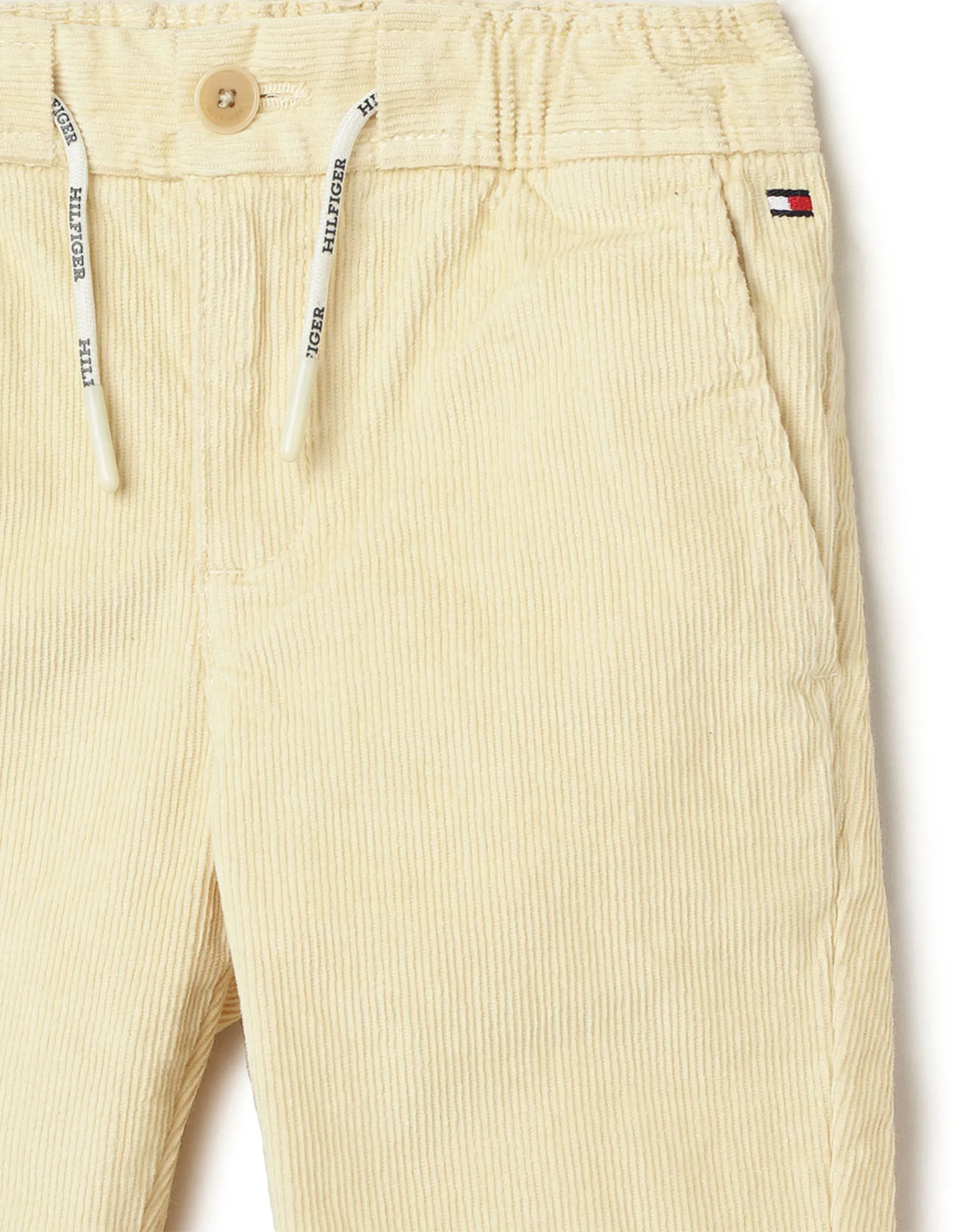 Tommy Hilfiger Kids Boys Mid Rise Corduroy Trouser