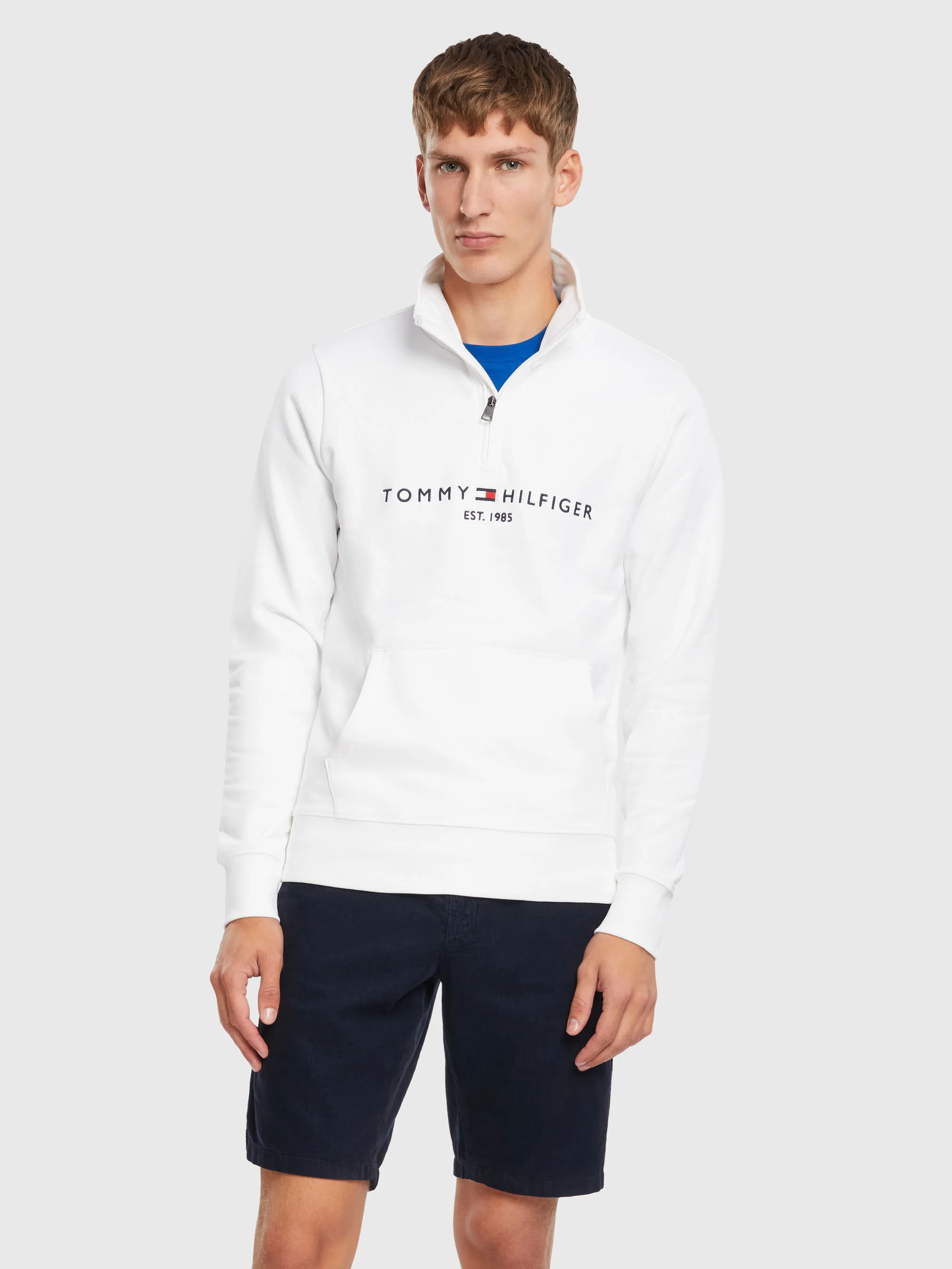 Tommy Logo Mockneck Jumper | Sweatshirts & Hoodies| Tommy Hilfiger