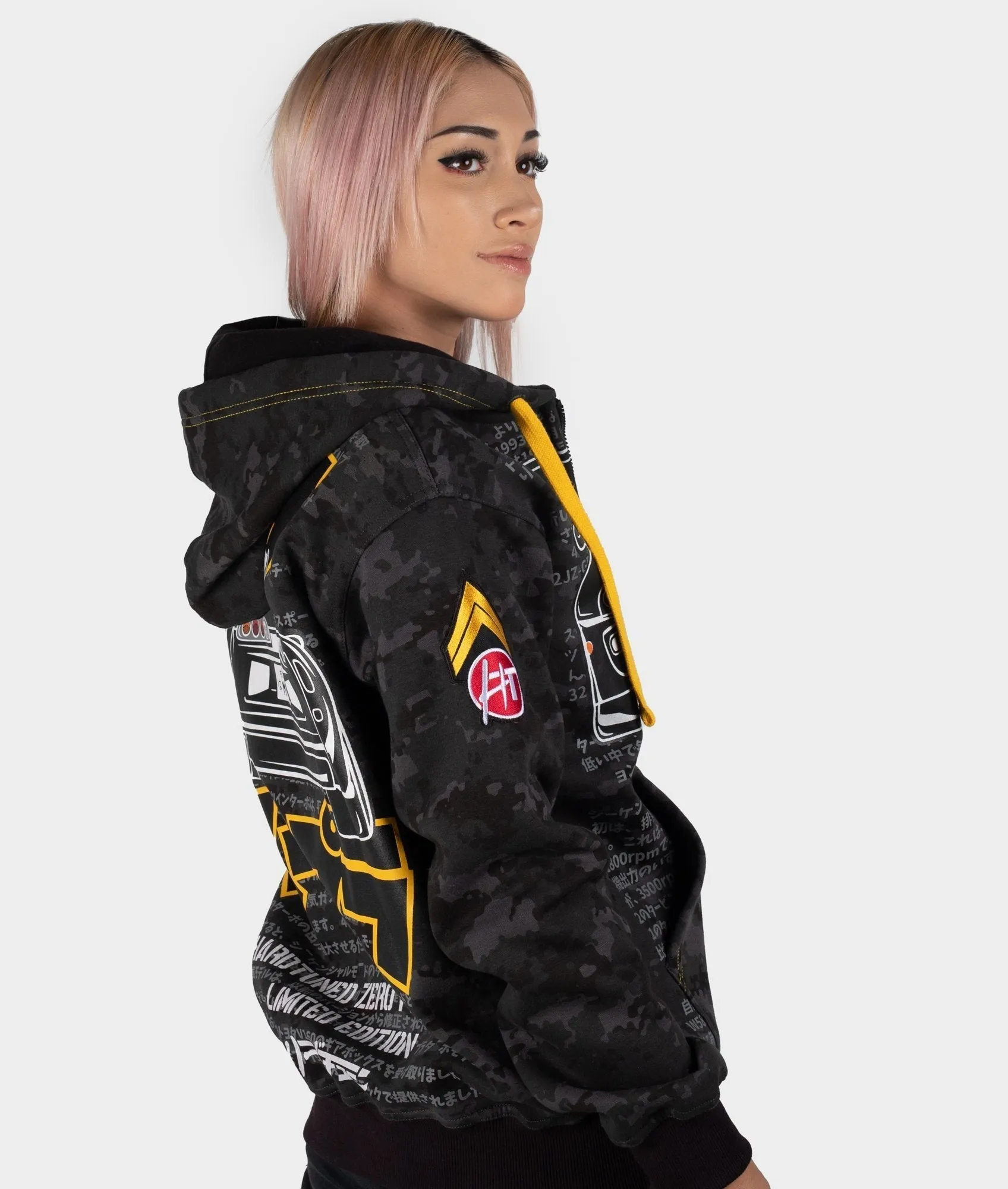 Toyota Supra MKIV Camo Womens Hoodie