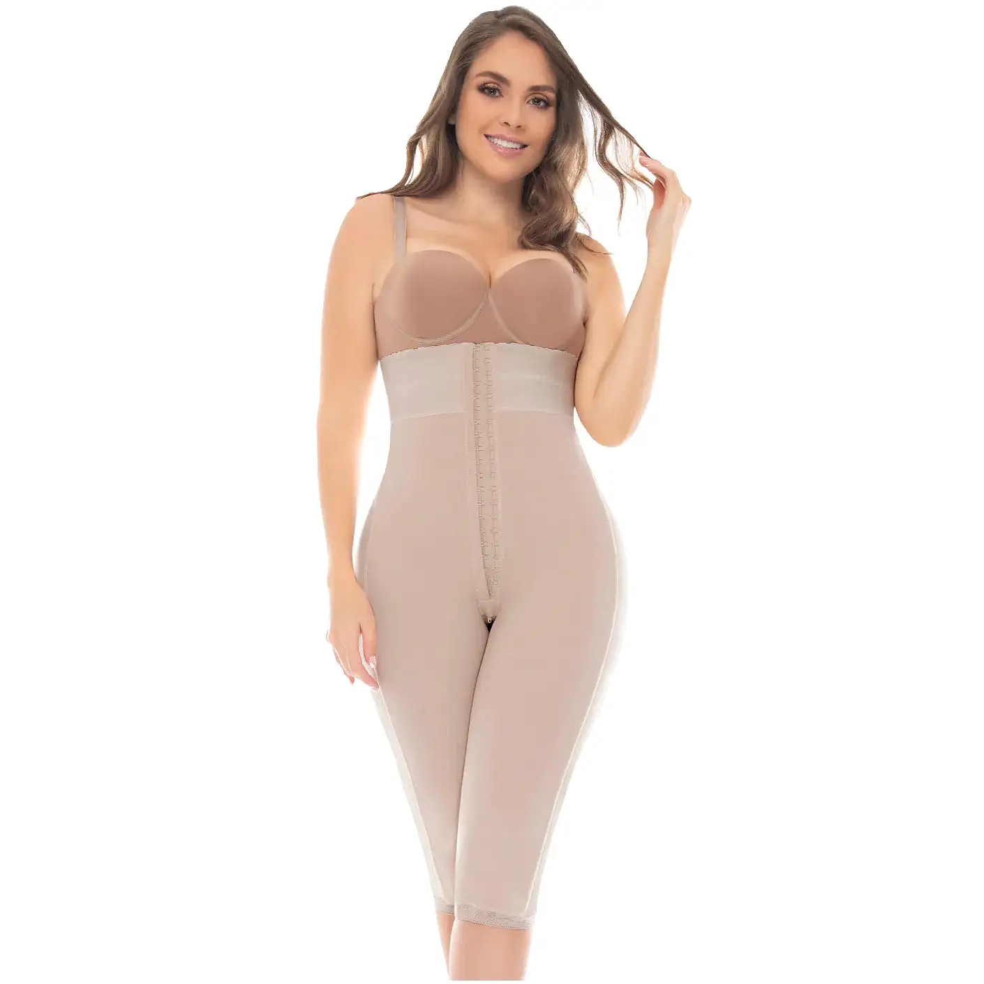 UpLady 6200 | Butt Lifter Tummy Control High Waisted Body Shaper | Powernet