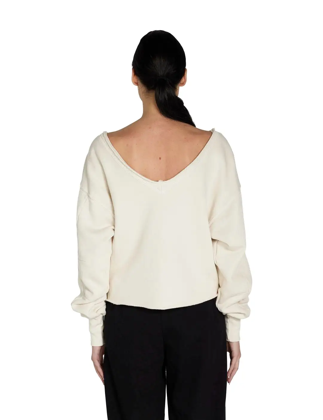 Veronica Double V Roll Neck