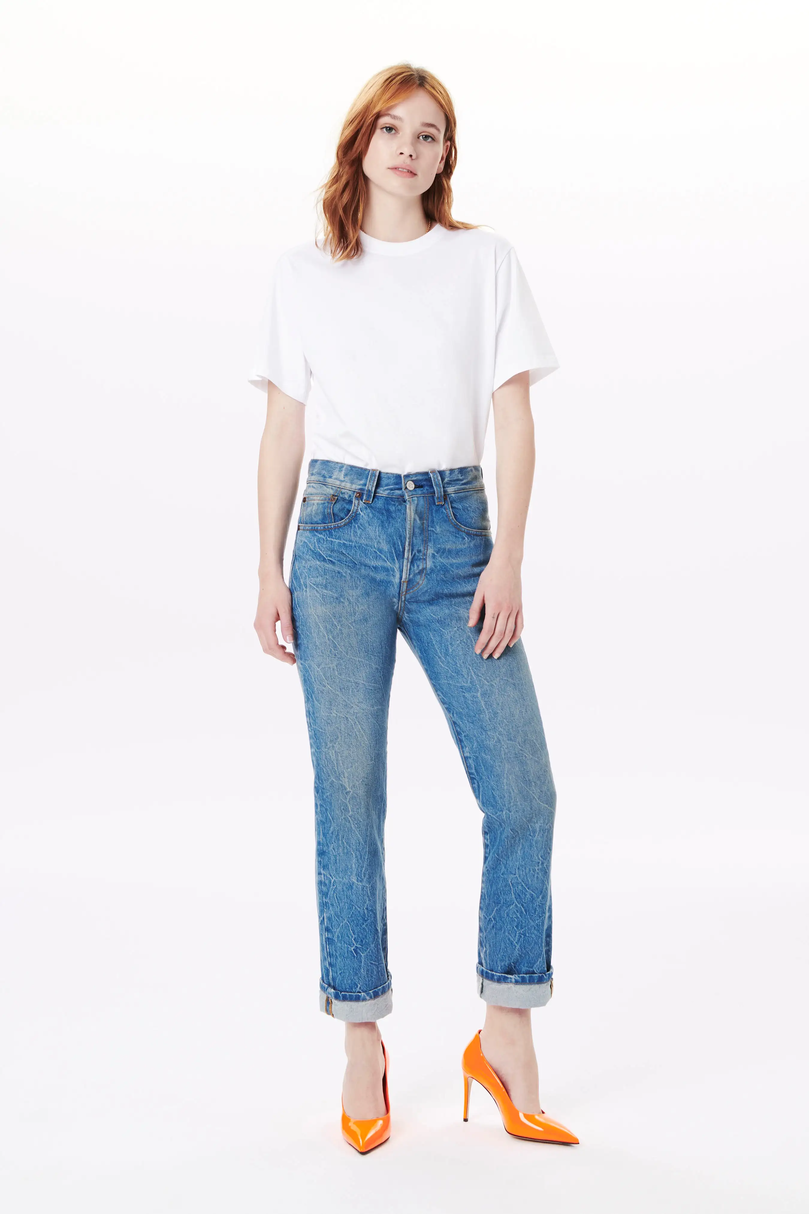 Victoria Mid-Rise Jean In Miami Wash