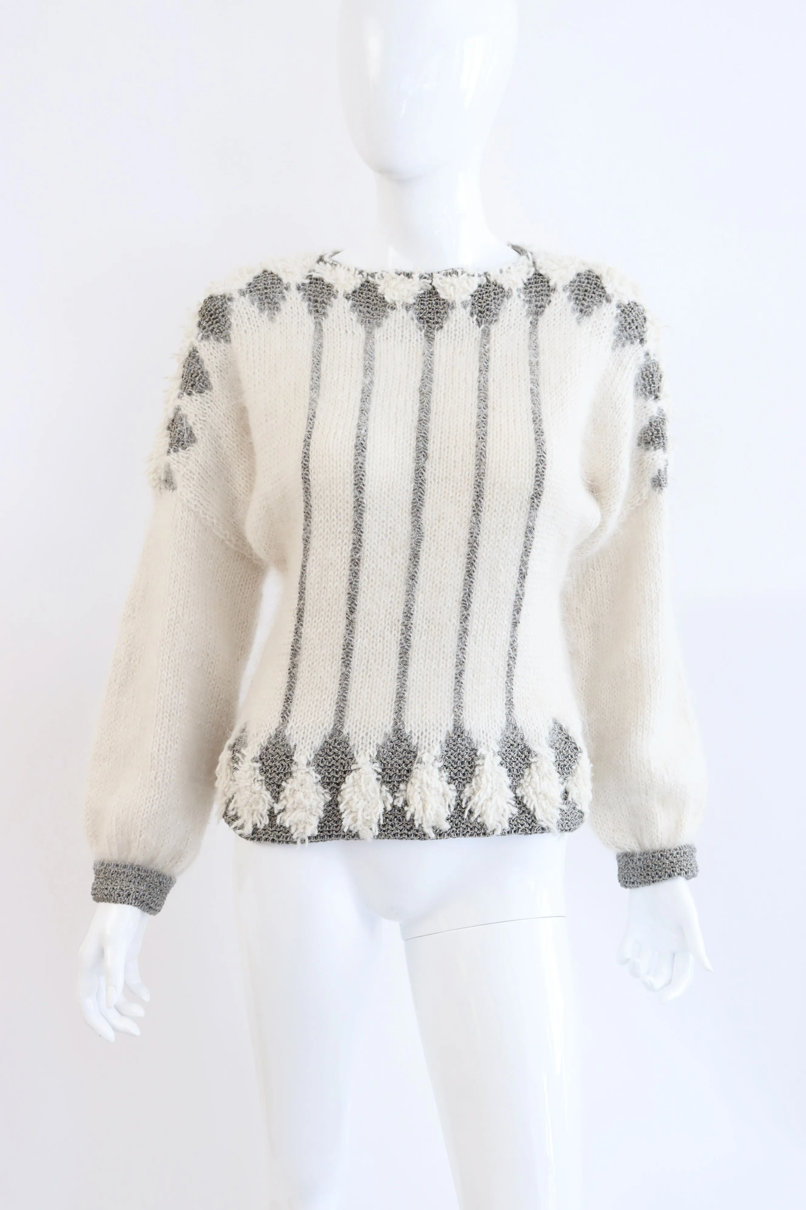 Vintage 80's ESCADA Textured Knit Sweater