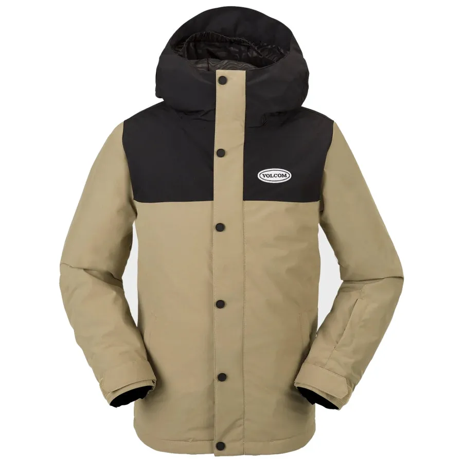 Volcom Kids Stone.91 Insulated Jacket 2024 (Dark Khaki)