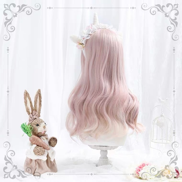 White cream pink wigs Eve’s dream