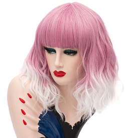 Wig Queen Kumara (Pink White)