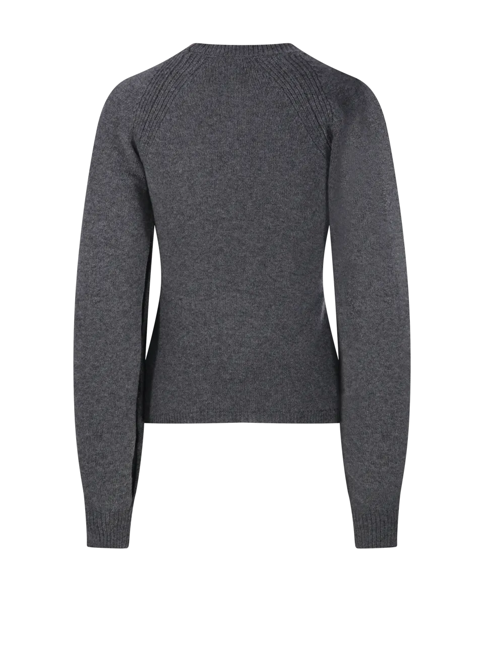 WOMAN FEDERICA TOSI GREY WOOL SWEATER