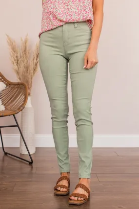 YMI Mid-Rise Jeggings- Esmeralda Wash